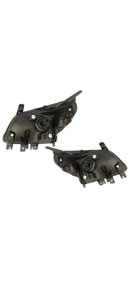 TYC Ford Ranger PK Ute 2009-2011 Head Lights (Black) x Pair - Image 2