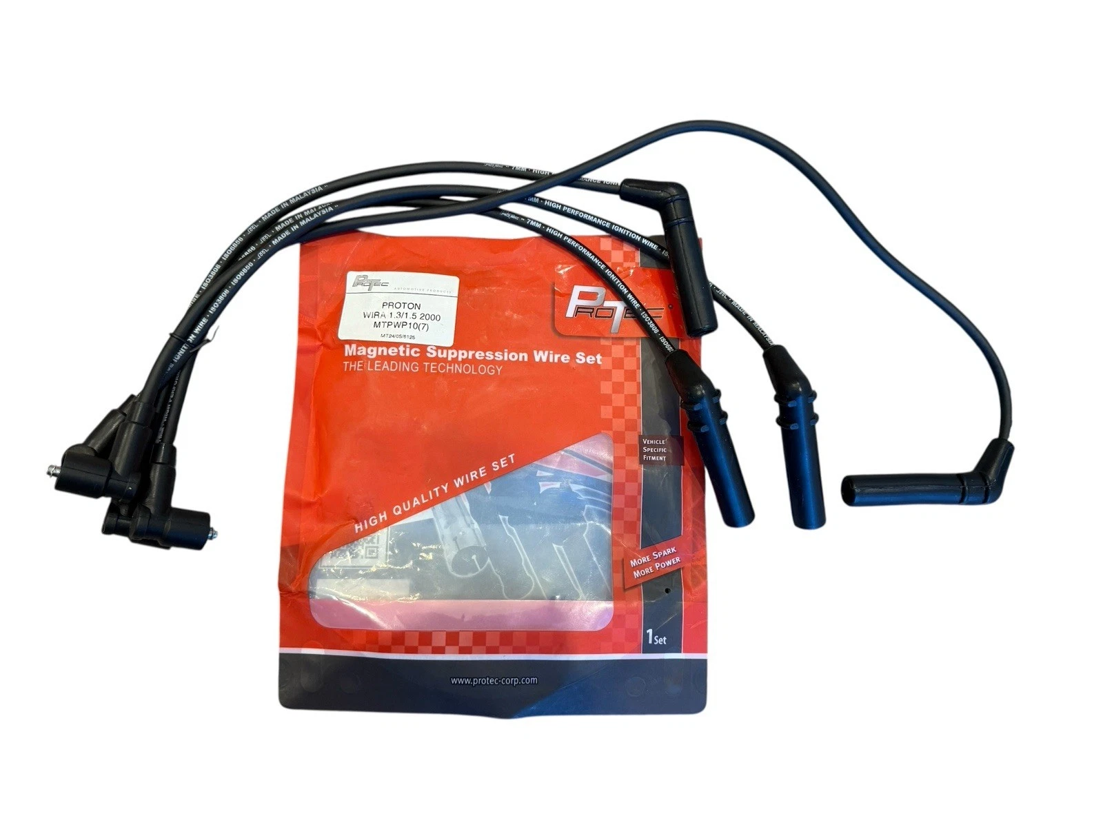 Protec Proton Wira Jumbuck Satria 1.3 & 1.5 1999-2000 Ignition Cable Set