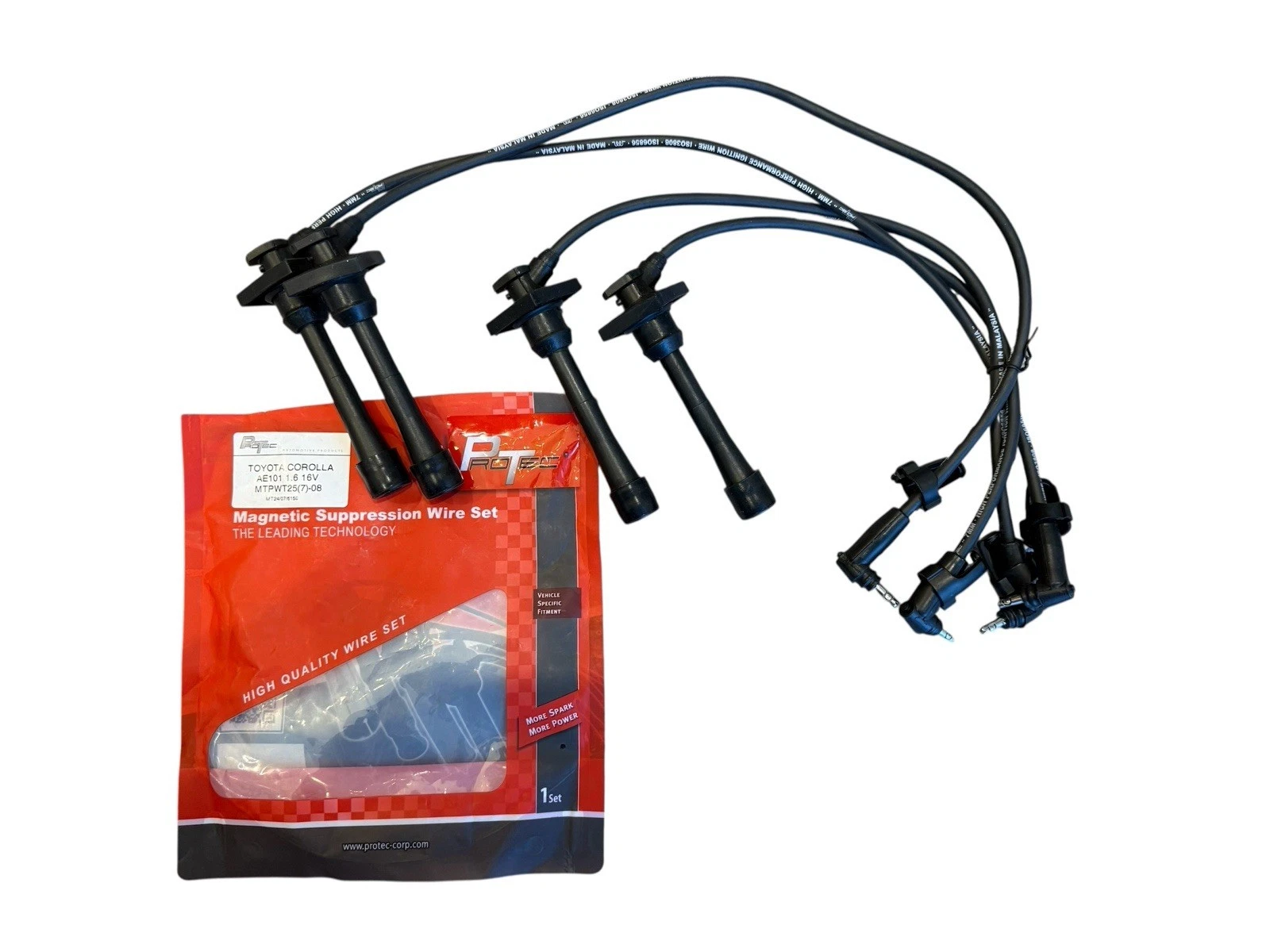 Protec Toyota Corolla AE101 AE111 1.6L Ignition Plug Cable Set