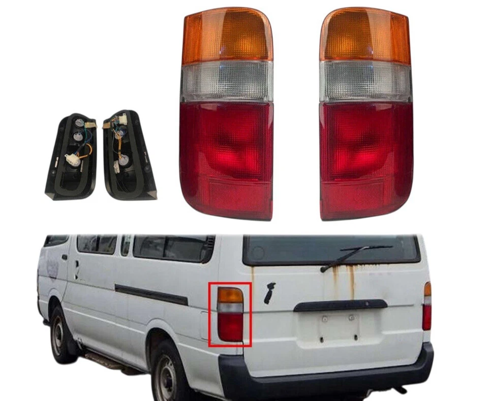 Toyota Hiance Van LH113 RZH113 1989-2004 Tail Lamp x 1 Pair - Image 3