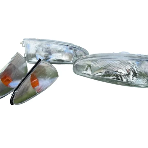Proton Satria Wira M21 Jumbuck Headlights & Signal Corner Lights (Clear)