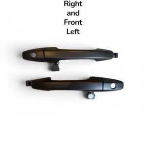Honda Civic 2006-2011 Front and Rear Black Exterior Door Handle