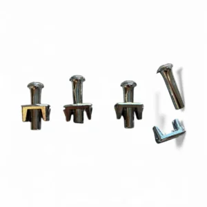 4 pcs Mitsubishi Galant Sigma 1600 GL A121 Door Lock Knob Set - Chrome