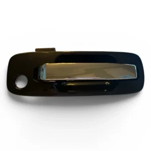 Nissan X-Trail T30 Front Outer Door Handle 2001-2007 w/ Keyhole - Black and Chrome
