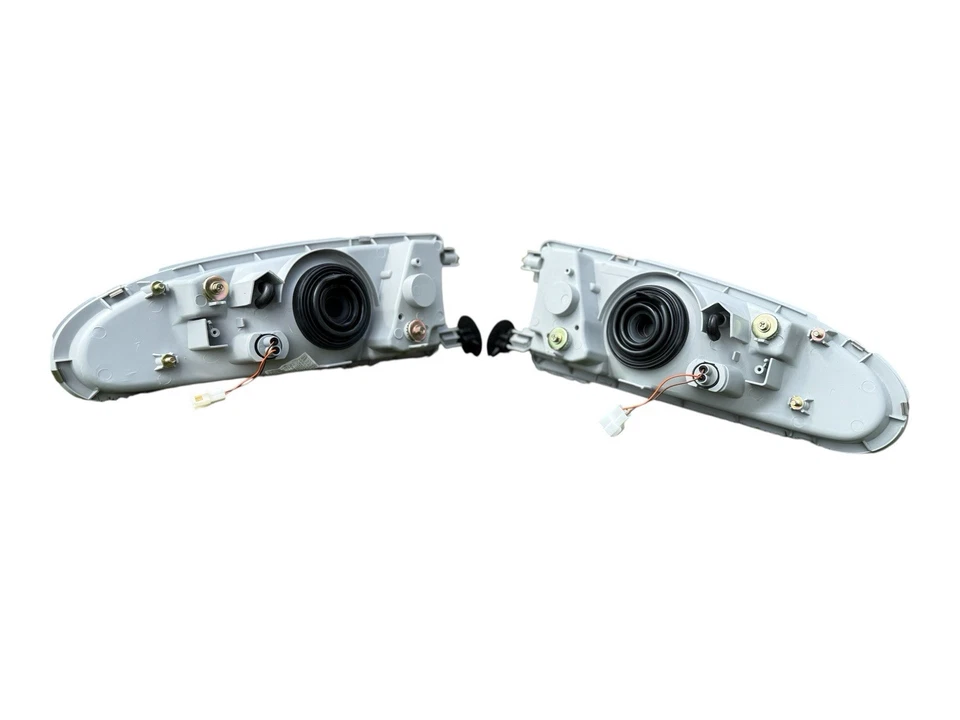 Proton Satria Wira M21 Jumbuck Clear Headlights & Orange Signal Corner Lights - Image 5