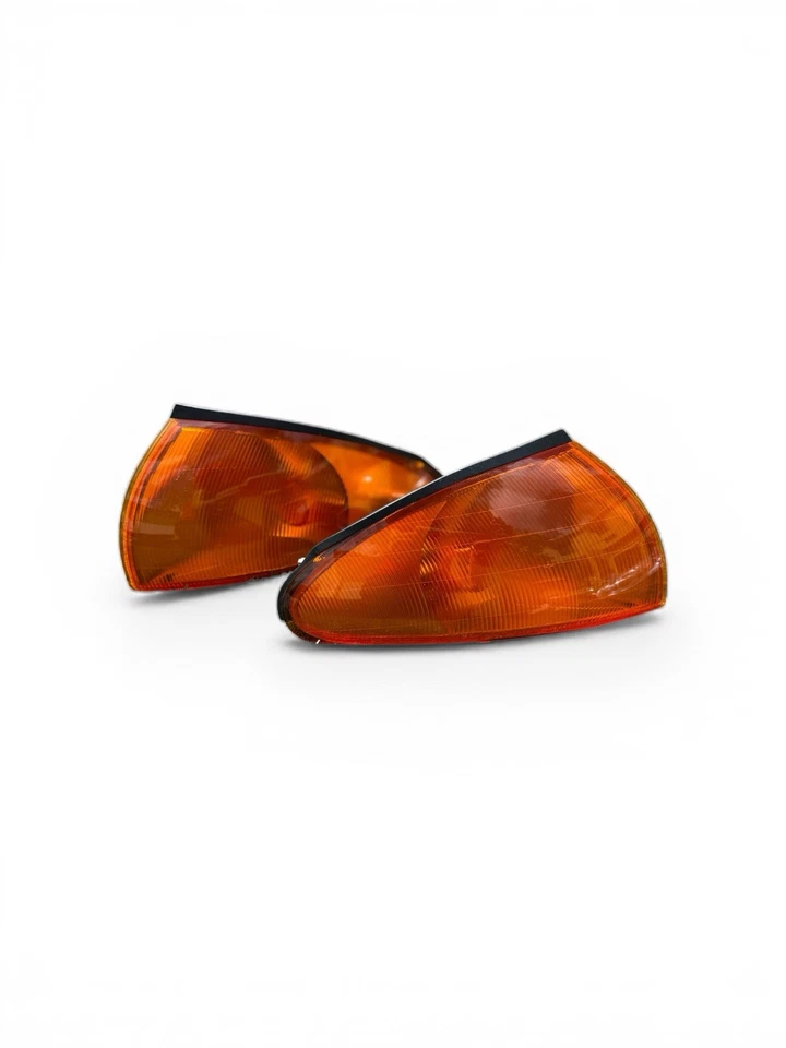 Proton Satria Wira M21 Jumbuck Clear Headlights & Orange Signal Corner Lights - Image 2
