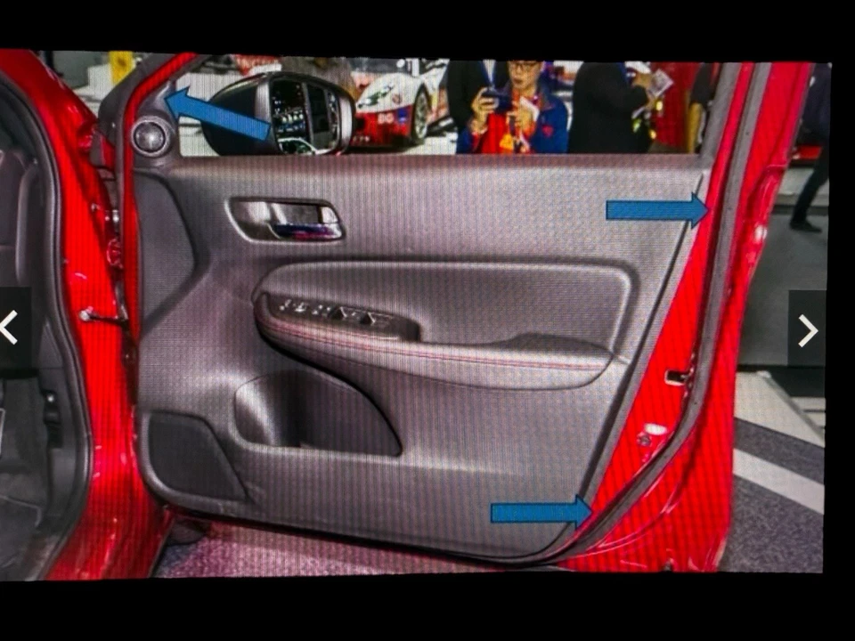 Proton Wira Jumbuck Door Seal Rubber Weatherstrip Front Outer - Image 2