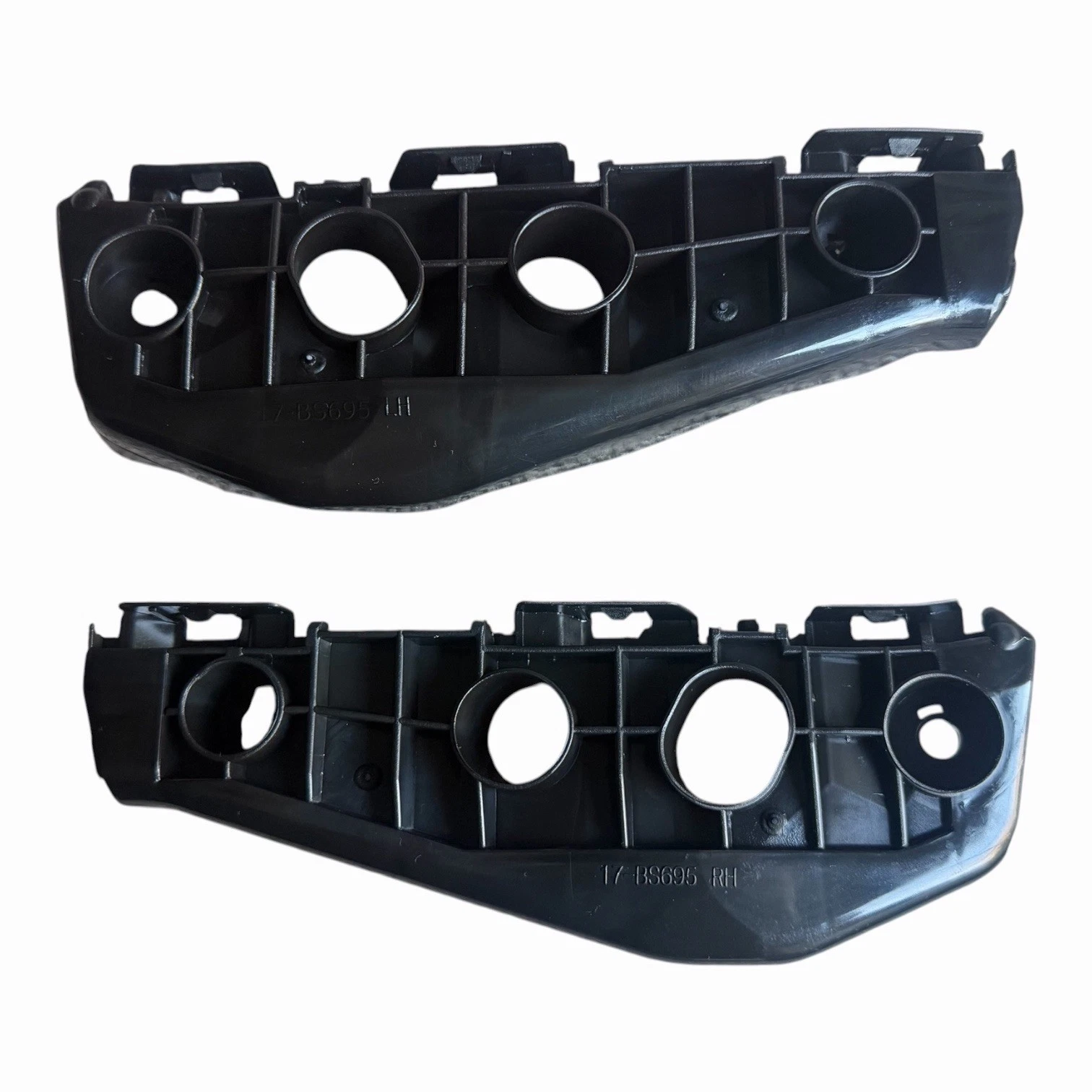Toyota Corolla 2009-2010 Front Bumper Bracket Retainer Support - Pair