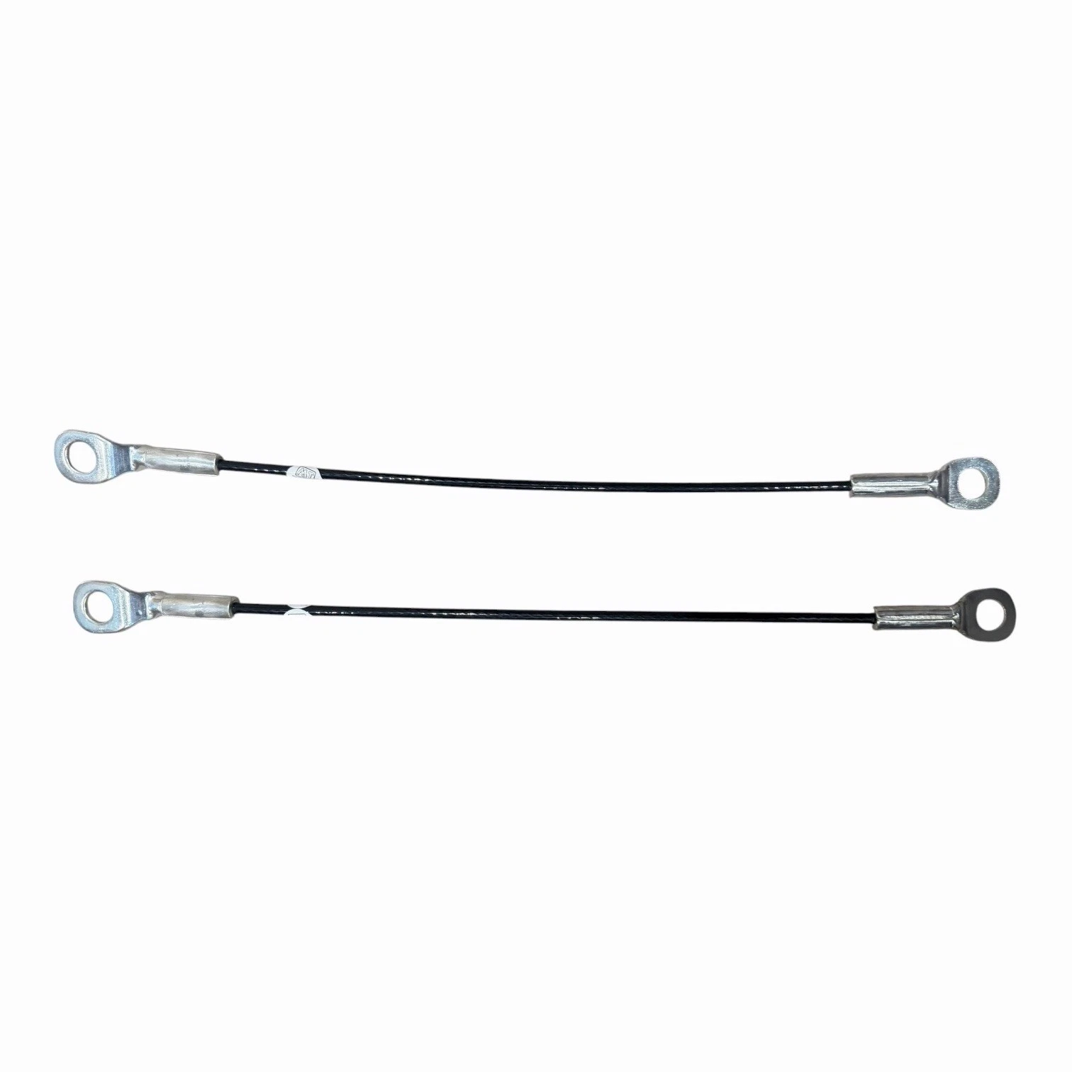 2x Rear Tailgate Cables 408mm For Nissan DMax 2005-2012