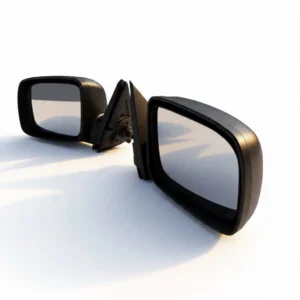 TYC Holden Rodeo Isuzu D-Max 2002–2011 Black Manual Side Door Mirror